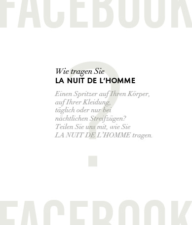 Wie tragen Sie LA NUIT DE L’HOMME? 