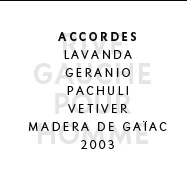 Rive Gauche Pour Homme - Notas: Lavanda, geranio, pachuli, vétiver, madera de guayaco. 2003