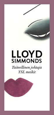 Lloyd Simmonds, YSLTaiteellinen johtaja YSL meikit 