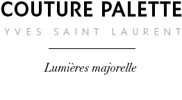 Couture Palette - 10 Lumières Majorelle