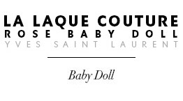 La Laque Couture Rose Baby Doll