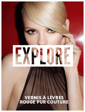 Explorer YSL et Vernis à lèvres Rouge Pur Couture