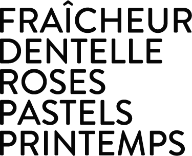 Fraîcheur Dentelle Roses Pastels Printemps