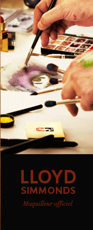 Lloyd Simmonds - Official make-up artist