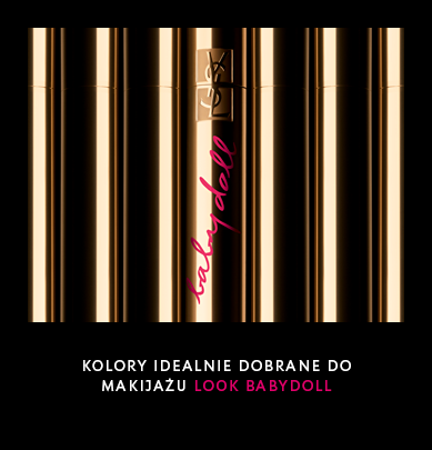 Cienie idealnie dobrane  do makijażu Baby Doll